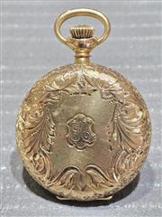 Vintage ELGIN WATCH CO Pocket Watch 14K GOLD POCKET WATCH